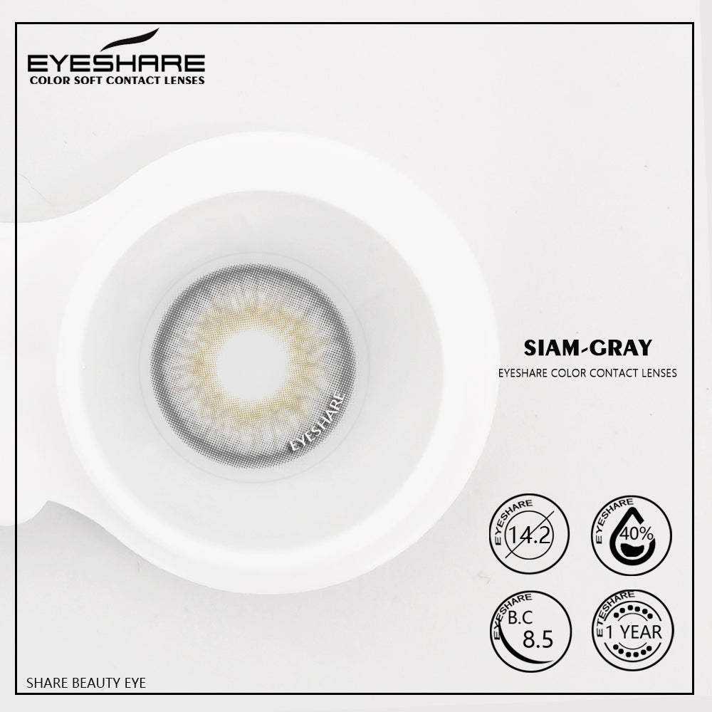 Gris Siam 14,2 mm 1 par | 1 año