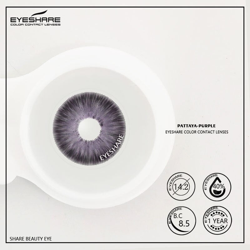 Pattaya Purple 14,2 mm 1 par | 1 año