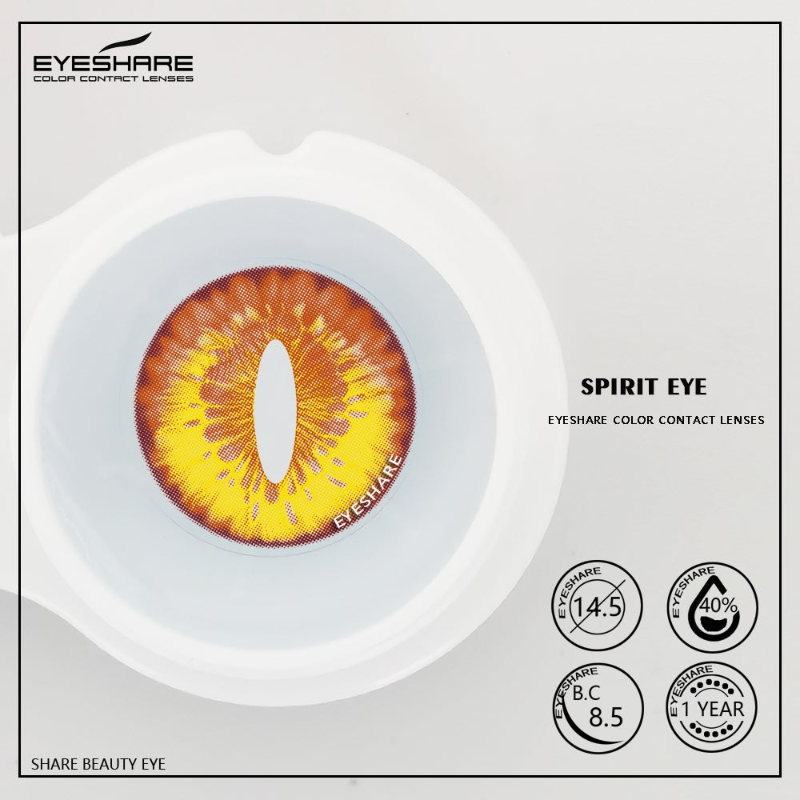 Cosplay Spirit Eye 14,5 mm 1 par | 1 año