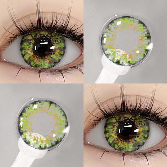3TONE Verde 14,5 mm 1 par | 1 año