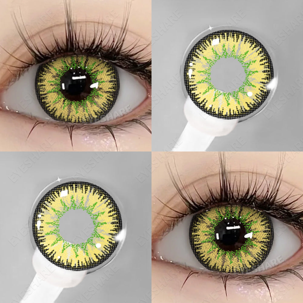 Cosplay AYY Gold 14,5 mm 1 par | 1 año