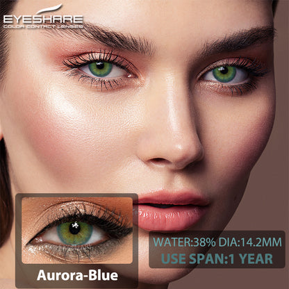 Aurora Blue 14,2 mm 1 par | 1 año