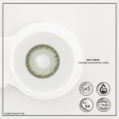 Bali Green 14,2 mm 1 par | 1 año