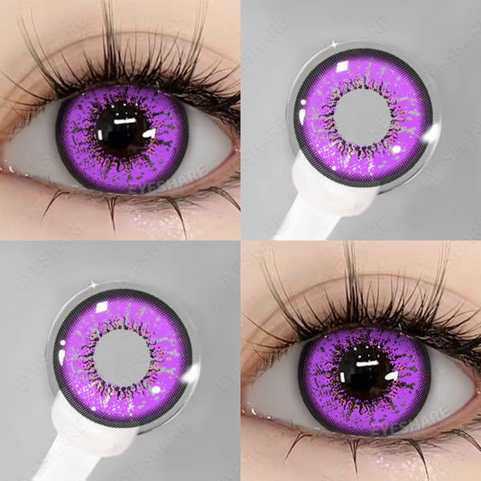 Cosplay Bella Purple 14,5 mm 1 par | 1 año