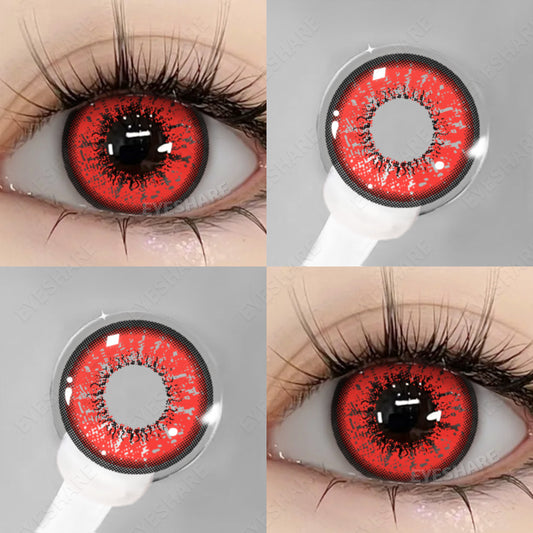 Cosplay Bella Red 14,5 mm 1 par | 1 año