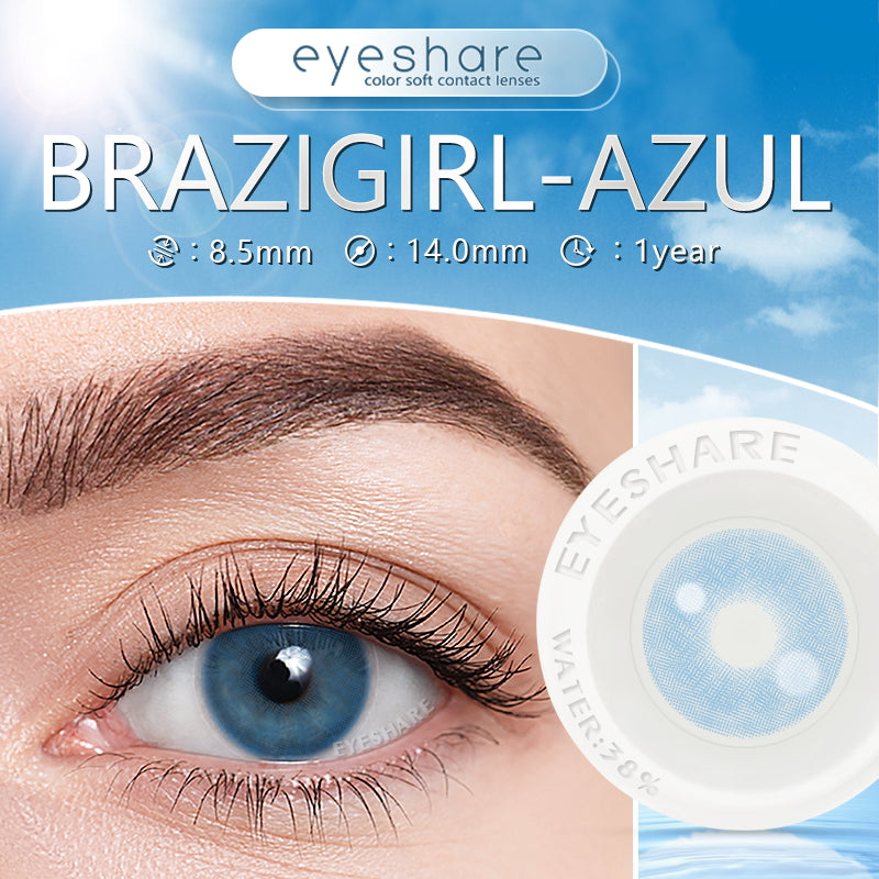 Brazilgirl Azul 14,0 mm 1 par | 1 año