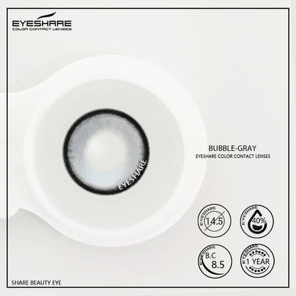 Burbuja gris 14,5 mm 1 par | 1 año
