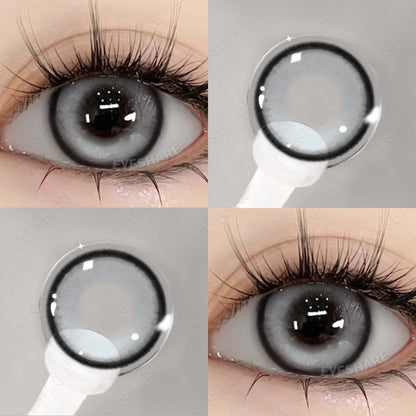 Burbuja gris 14,5 mm 1 par | 1 año