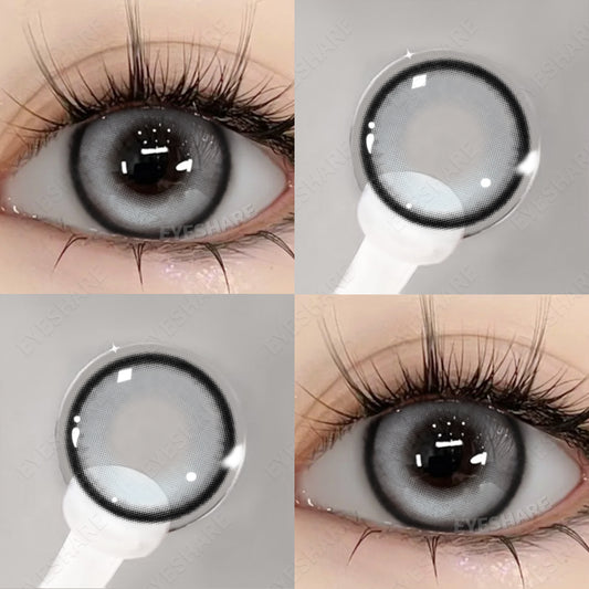 Burbuja gris 14,5 mm 1 par | 1 año