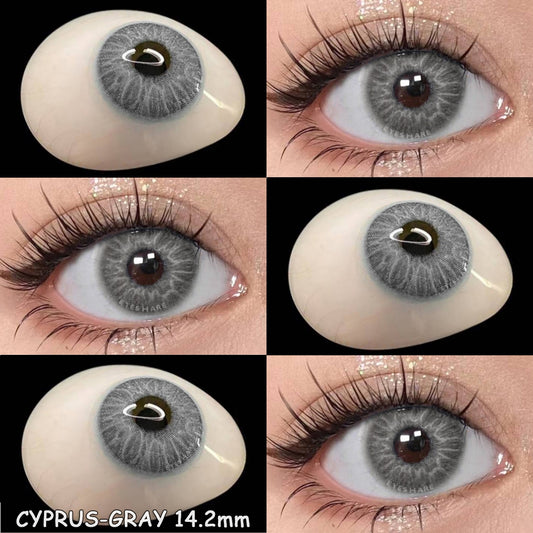 Gris Chipre 14,2 mm 1 par | 1 año