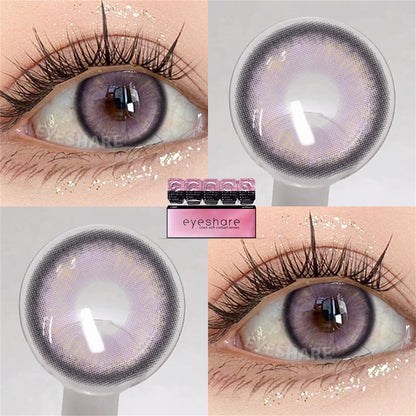 Dinamarca Púrpura 1 día de uso I 14,2 mm, 10 piezas = 5 pares