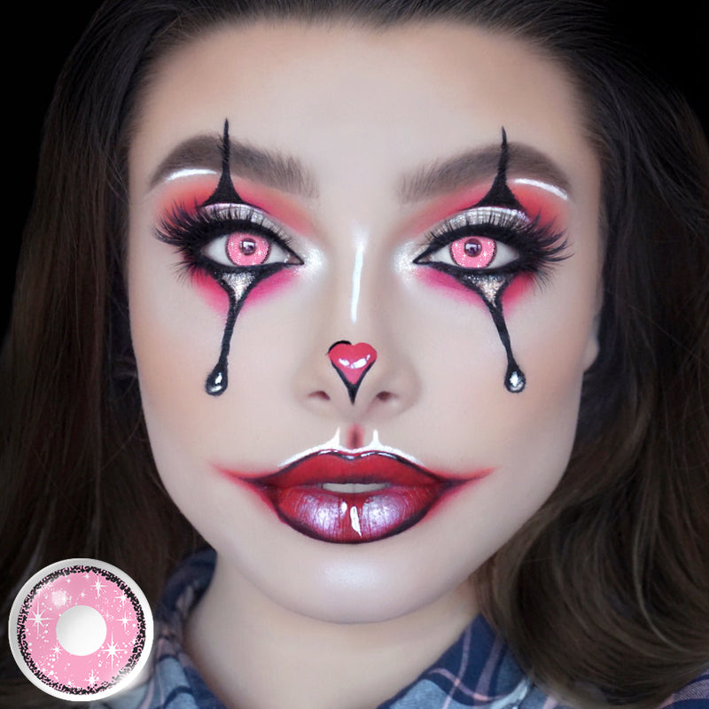 Cosplay HD71 Pink 14.5mm 1 Pair | 1 Year