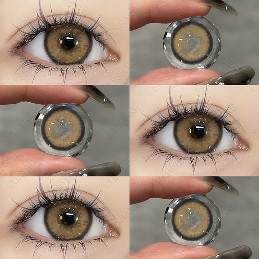 Marrón limón, 14,2 mm, 1 par | 1 año