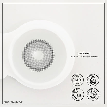 Gris limón 14,2 mm 1 par | 1 año