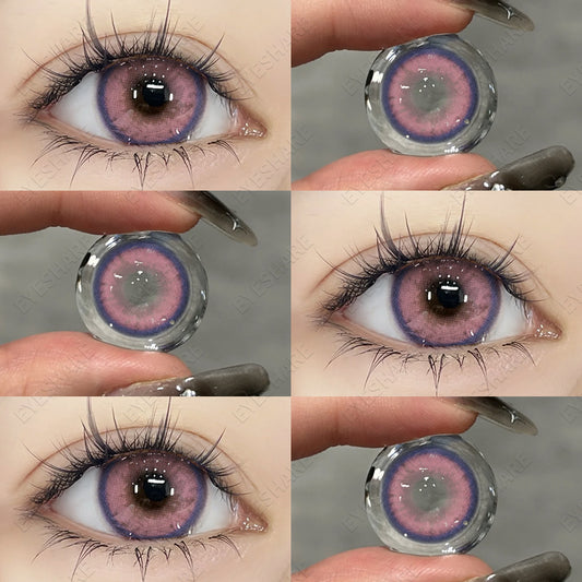 Rosa limón, 14,2 mm, 1 par | 1 año