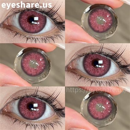 Lucerne Pink 14.5mm 1 Pair | 6 Months