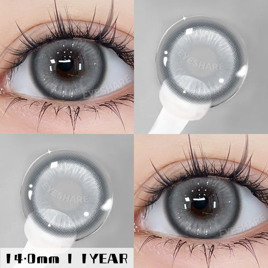 Lentes NEBULA-RED Anime Halloween Cosplay 14.0mm