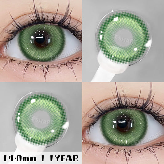 Lentes NEBULA-RED Anime Halloween Cosplay 14.0mm