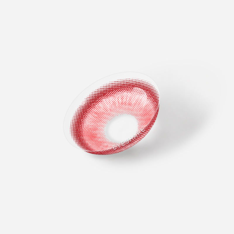Lentes NEBULA-RED Anime Halloween Cosplay 14.0mm