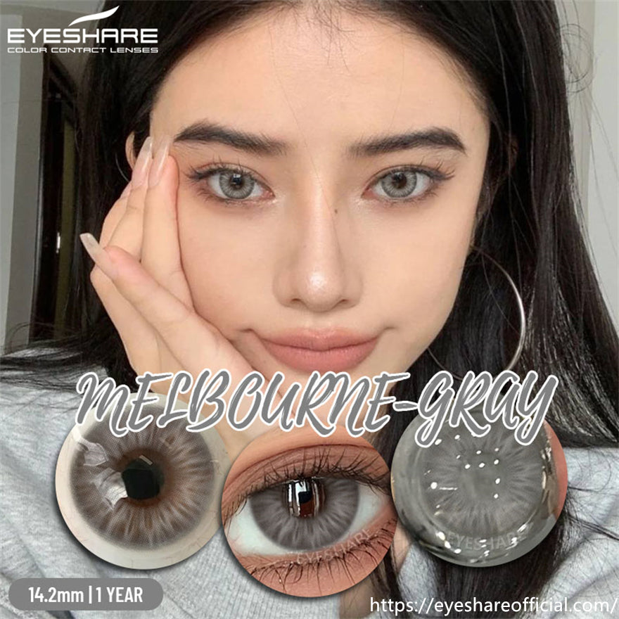 Melbourne Gray 14.2mm 1 Pair | 1 Year
