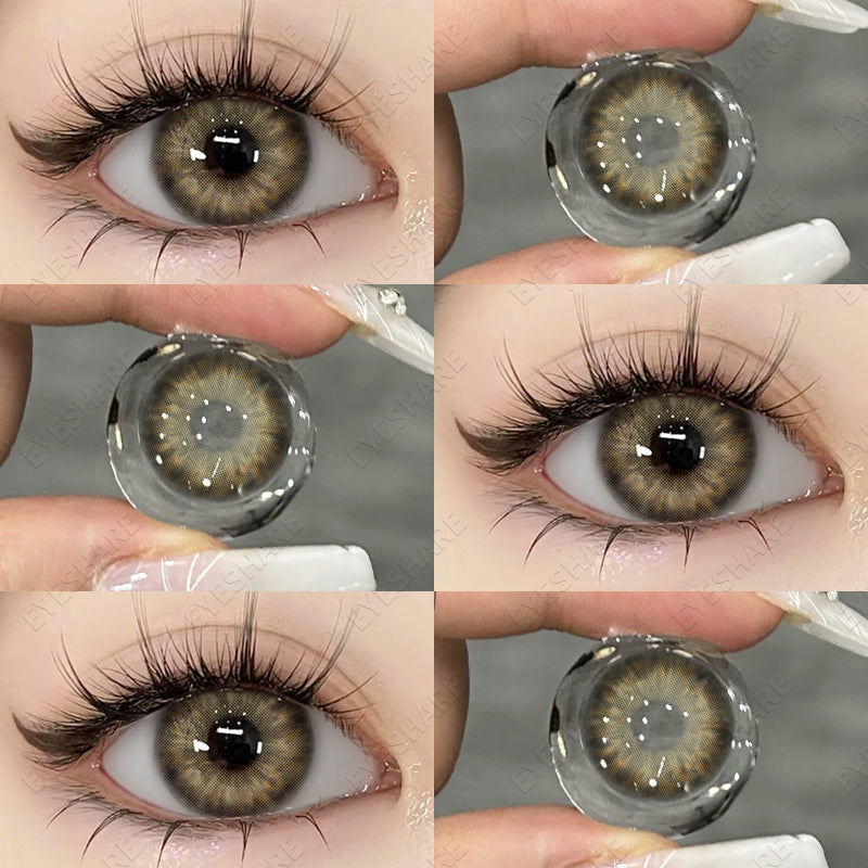 Miki Brown 14.0mm 1 Pair | 1 Year