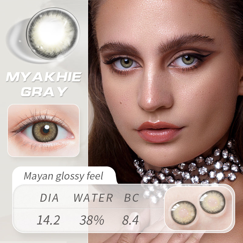 Myakhie Gray 14,2 mm, 1 par | 1 año