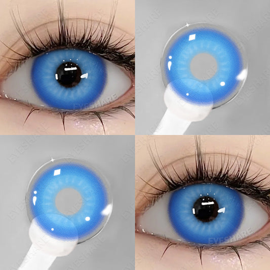 Cosplay Nebula AZUL 14,0 mm 1 par | 1 año
