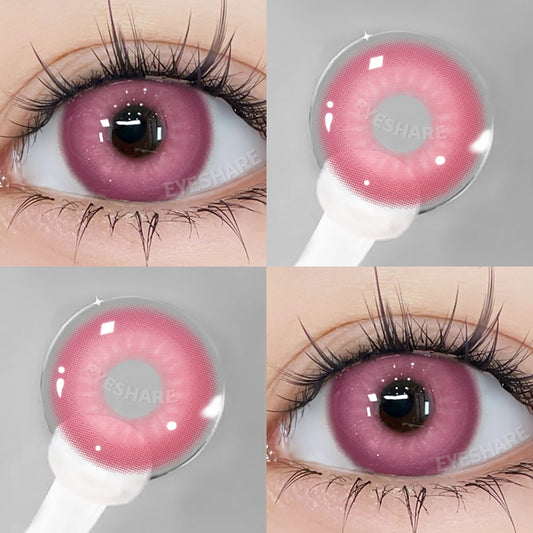 Lentes NEBULA-RED Anime Halloween Cosplay 14.0mm