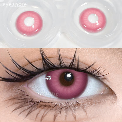 Lentes NEBULA-RED Anime Halloween Cosplay 14.0mm