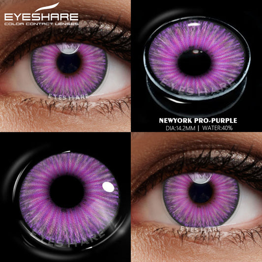 NewYork Purple 14,2 mm 1 par | 1 año