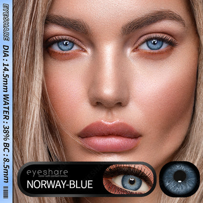 Norway Blue 14.5mm 1 Pair | 1 Year
