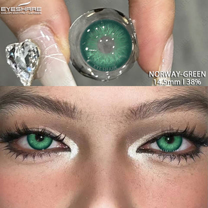 Verde noruego 14,5 mm 1 par | 1 año