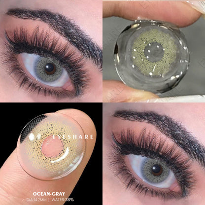 Gris océano, 14,2 mm, 1 par | 1 año