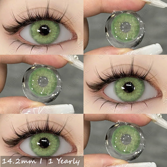 Verde océano, 14,2 mm, 1 par | 1 año