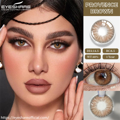 Provence Brown 14.5mm 1 Pair | 1 Year
