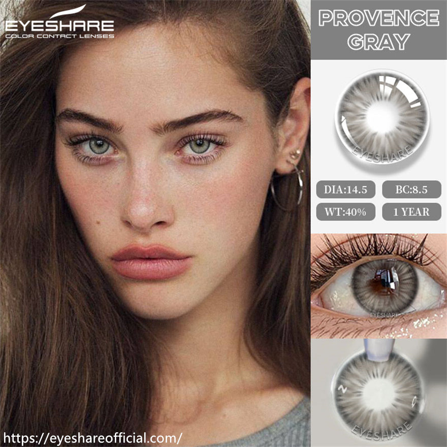 Provence Gray 14.5mm 1 Pair | 1 Year