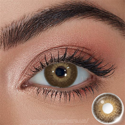 Riyadh Brown 14.5mm 1 Pair | 6 Months