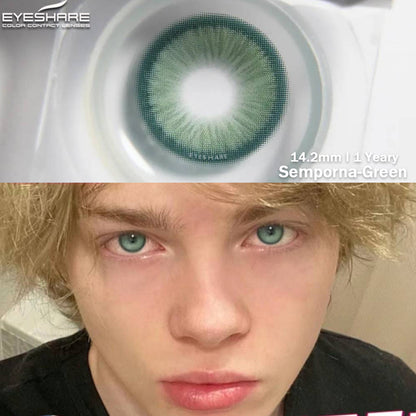 Semporna Verde 14,2 mm 1 par | 1 año