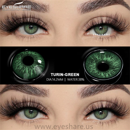 Turín Verde 14,2 mm 1 par | 1 año
