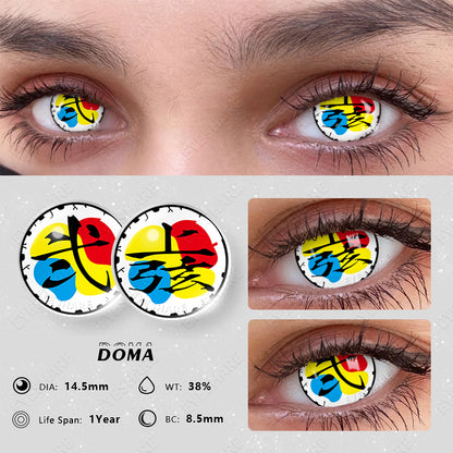 Cosplay Upper-Ranks-Doma 14,5 mm 1 par | 1 año