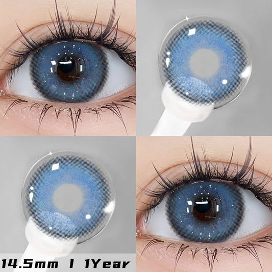 Azul Zúrich 14,5 mm 1 par | 1 año