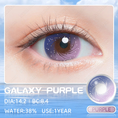 Galaxy Purple 14,2 mm 1 par | 1 año
