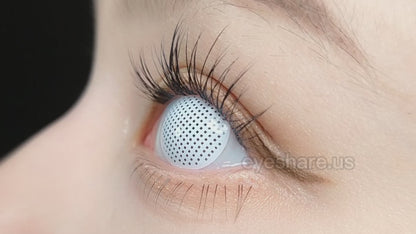 Malla blanca para cosplay de 14,0 mm, 1 par | 1 año