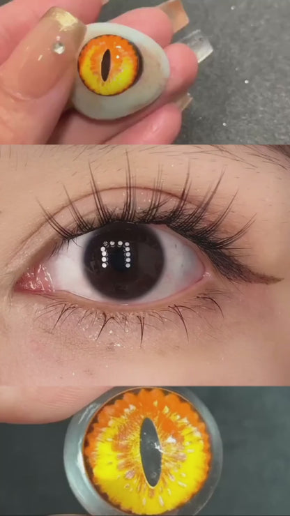 Cosplay Spirit Eye 14,5 mm 1 par | 1 año