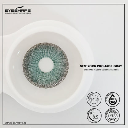 NewYork Jade Gray 14,2 mm 1 par | 1 año