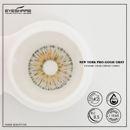 NewYork Gogh Gray 14,2 mm 1 par | 1 año